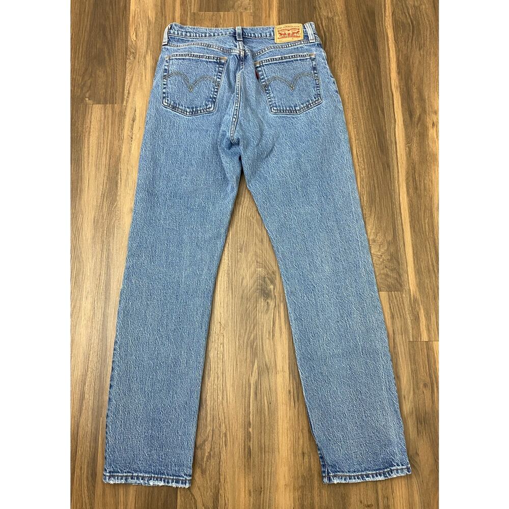 Levi's Blue Straight Leg Jeans 28x30